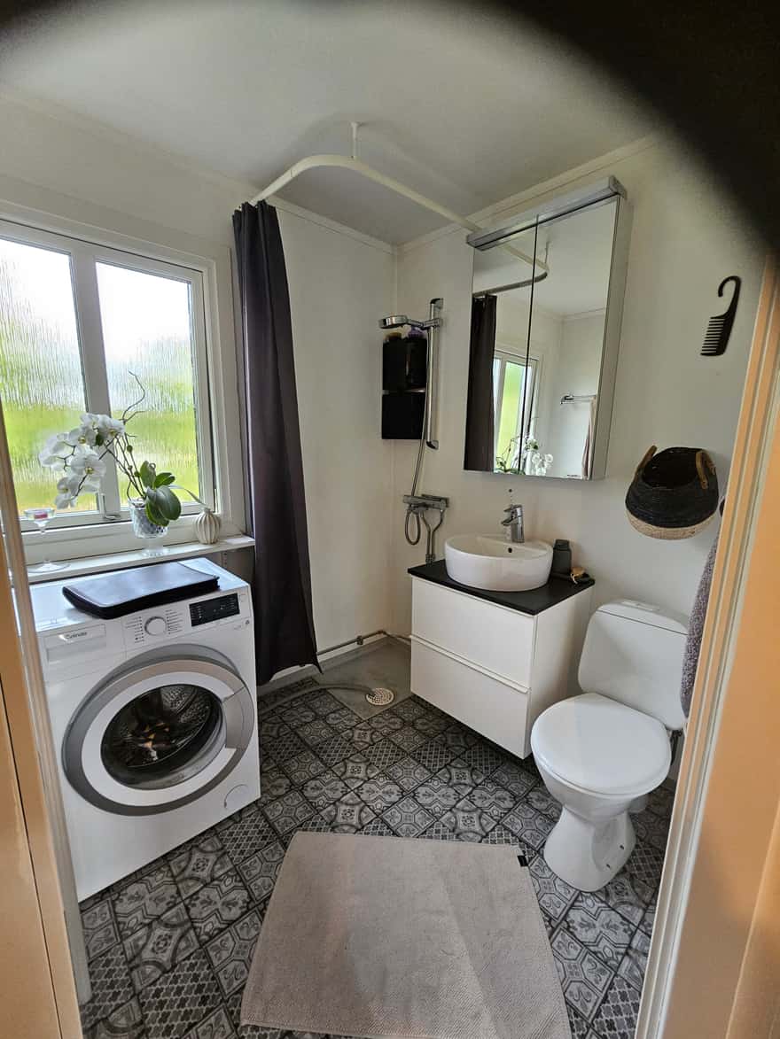 Före badrumsrenovering