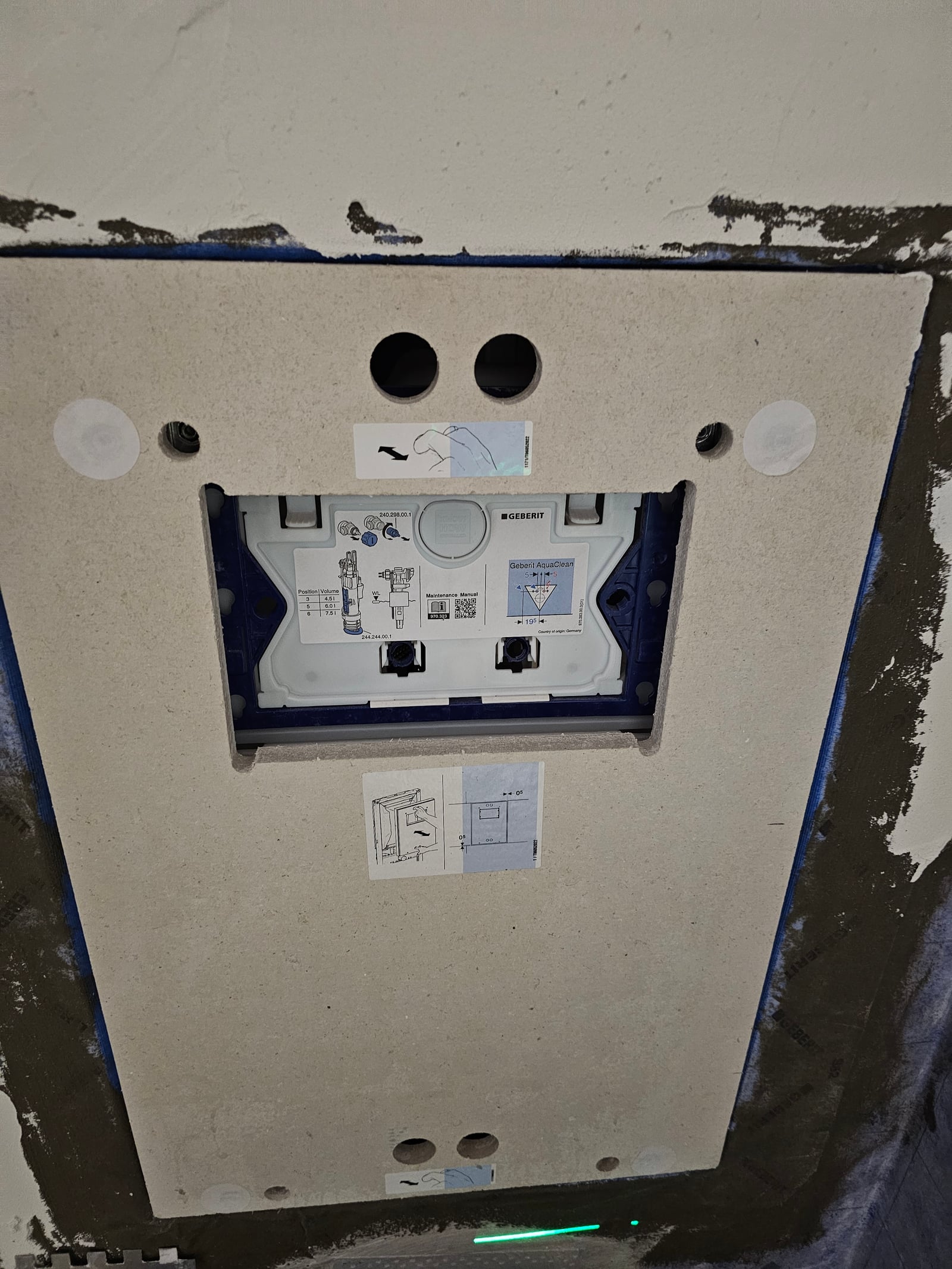 Före badrumsrenovering