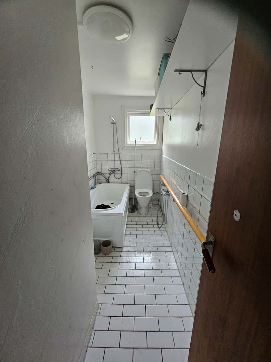 Före badrumsrenovering