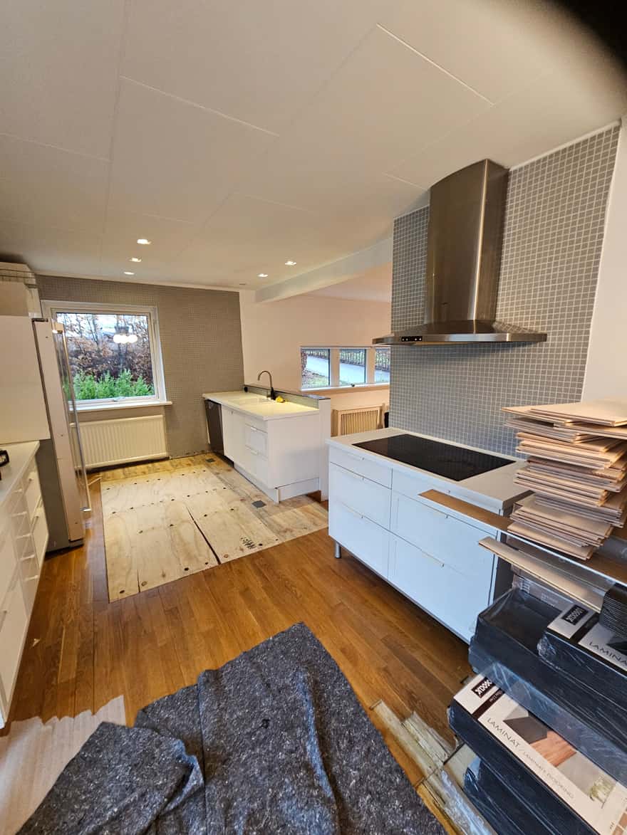 Före köksrenovering